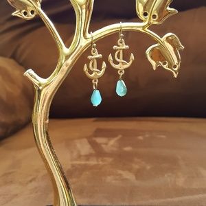 Anchor earrings